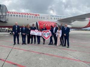 AnimaWings a operat primul zbor regulat pe ruta Bucureşti - Geneva